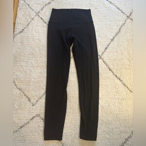Lululemon Align leggings size 4, black, 25”